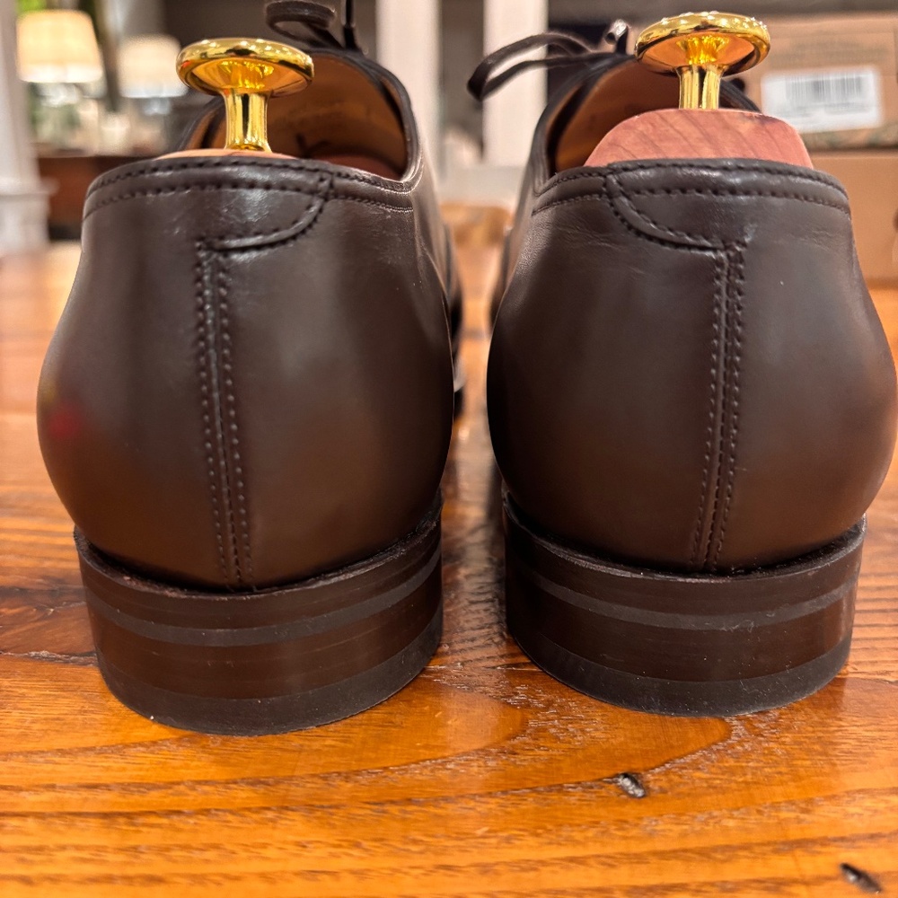 John Lobb men’s Oxfords shoes UK 9.5 (converts to US 10 or 10.5) - Picture 4 of 6